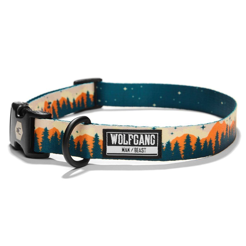 Wolfgang - OverLand Dog Collar, Size: Medium (Width 1-in. Length 12-18-in.)