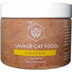Savage Cat - Chicken Raw Cat Food