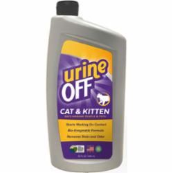 Tropiclean - Urine Off Cat &amp; Kitten Formula Stain &amp; Odor Remover 32 oz.