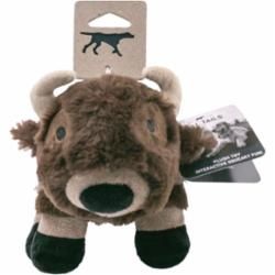 TallTails - Plush Squeaker Buffalo 9 Inches