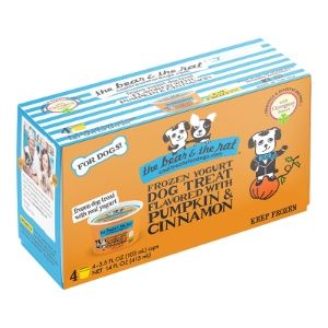 Bear &amp; The Rat - Frozen Pumpkin &amp; Cinnamon Yogurt 4 pack