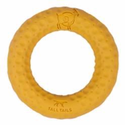 Tall Tails -  Goat Sport Ring Dog Toy, Size: 3 Inches/Yellow