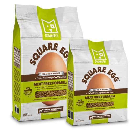 Square Pet - Square Egg Dry Dog Food, Size: 4.4 #