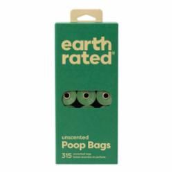 Earth Rated - 315 Count bags, 21 refill rolls un-scented waste bags