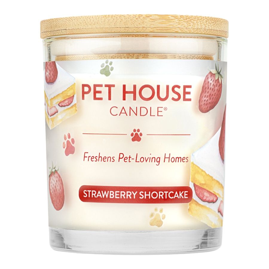 One Fur All - Strawberry Shortcake Candle