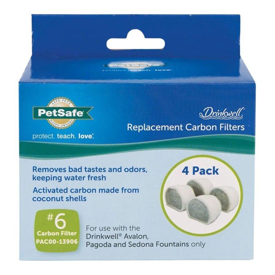 PetSafe - Drinkwell Carbon Ceramic Filter 4-Pack