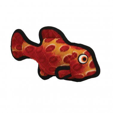 Tuffy - Ocean Creatures Red Fish Dog Toy