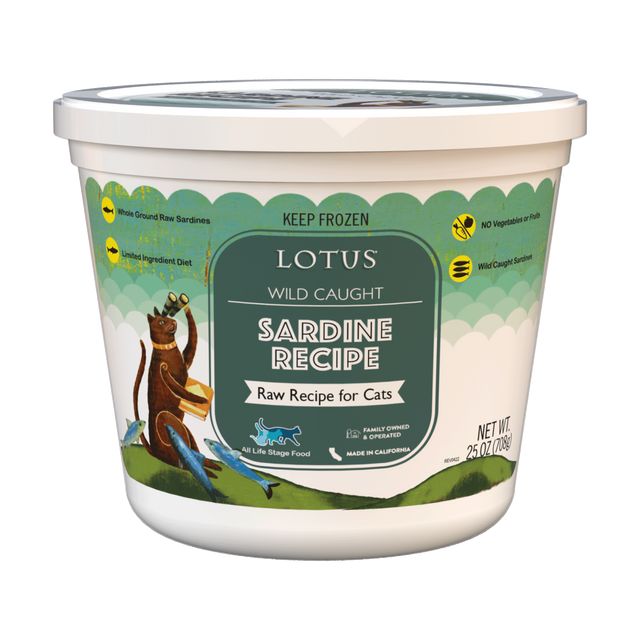 Lotus - Sardine Raw Cat Food