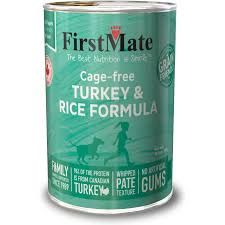 FirstMate - (CASE PACK) Cage-Free Turkey &amp; Rice Formula Dog Food 12.2 oz./ 12 PACK