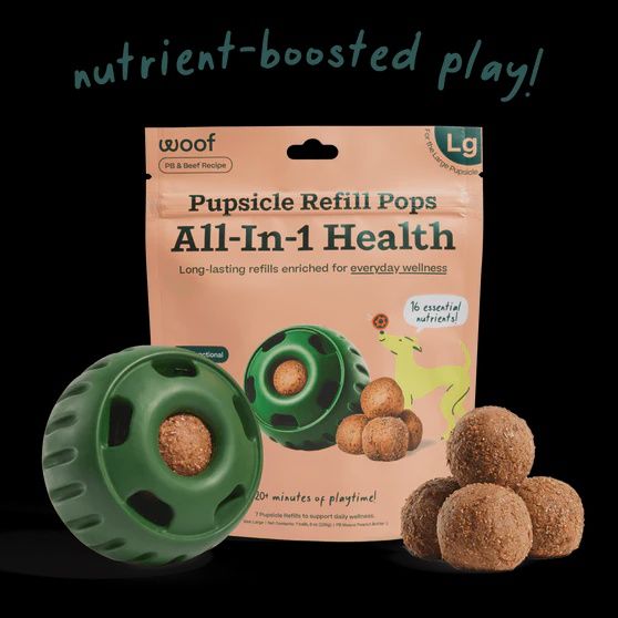 Woof Pupsicle - All in One Health Pops, Size: small