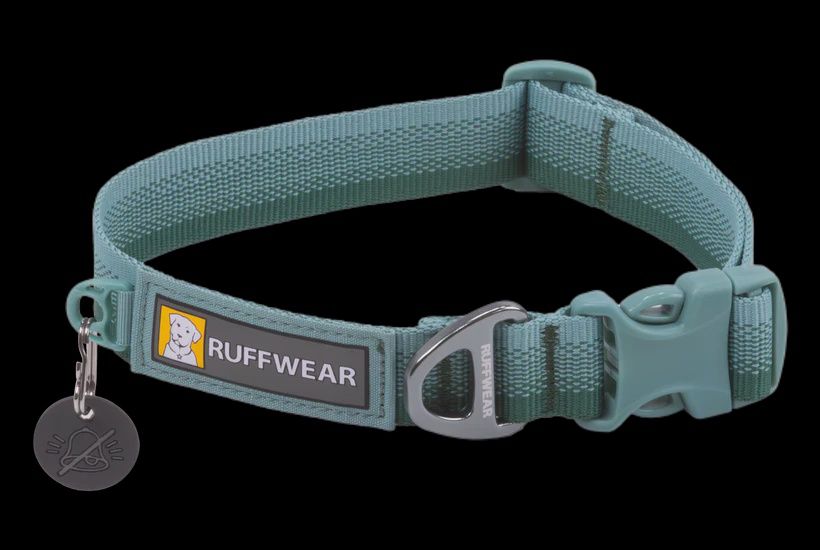 Ruffwear - Front Range Collar - River Rock Green, Size: 11-14"