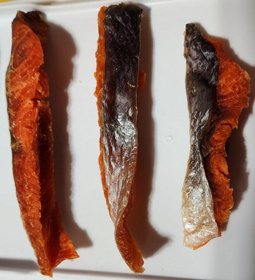 Rocky Mountain Bully - Salmon Strips 2 oz.