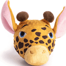 FabDog - Giraffe FaBall, Size: Small