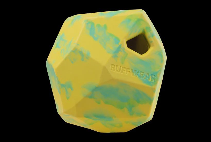 Ruffwear - Gnawt-a-Rock Dog Toy, Colour: Lichen Green