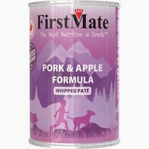 FirstMate - (CASE PACK) Pork &amp; Apple Wet Dog Food 12.2 oz./ 12 PACK