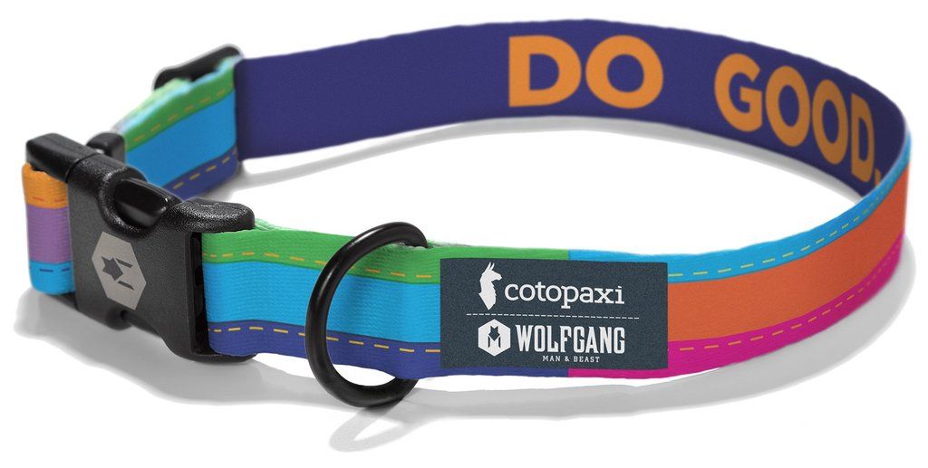Wolfgang - GoodDOG COLLAR, Size: Medium (Width 1-in. Length 12-18-in.)