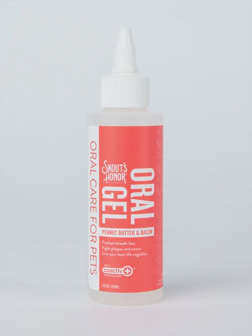 Skout's Honor - Oral Gel Peanut Butter &amp; Bacon for Dogs 4 oz.