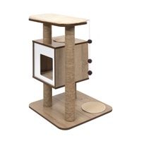 Catit - Vesper Base - Oak - 56 x 56 x 81.5 cm (22 x 22 x 32 in)