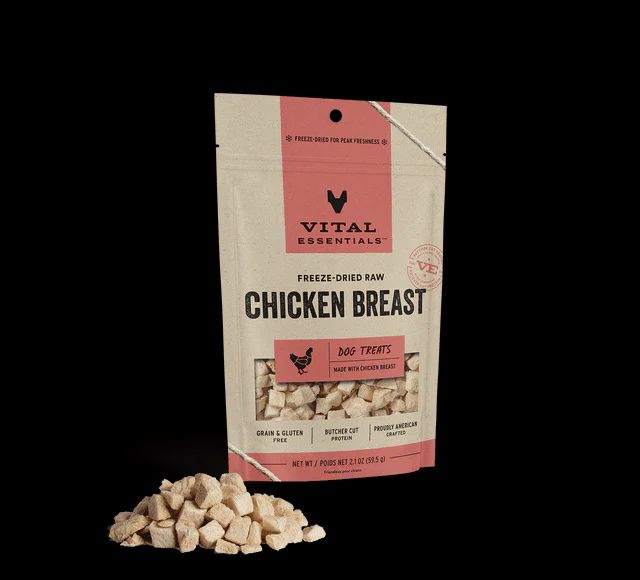 Vital Essentials - Chicken Breast Freeze Dried Raw Dog Treats