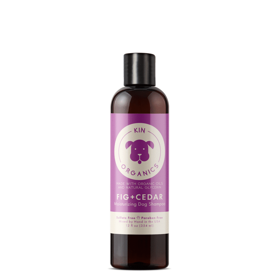 Kin + Kind -Itchy Dog Organics Fig &amp; Cedar Natural Shampoo 12 oz
