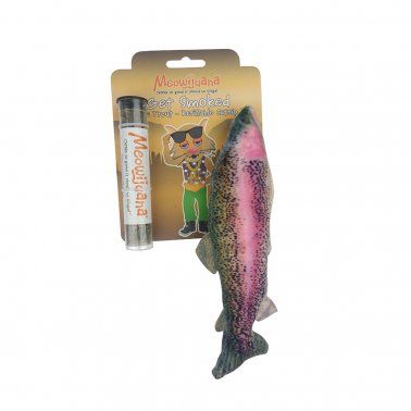 Meowijuana - Get Smoked Fish Cat Toy