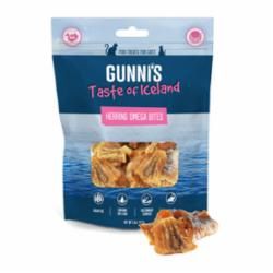 Gunni's - Herring Omega Bites Cat Treats, 1.5-oz Bag