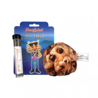 Meowijuana - Get Baked Refillable Cookie Cat Toy