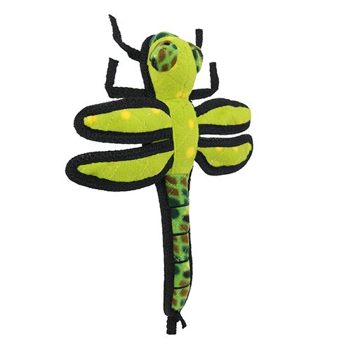 Tuffy - Bug Dragonfly Green Dog Toy