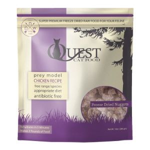 Steve's Real Food - Quest Chicken Freeze-Dried Cat Food  10 oz.