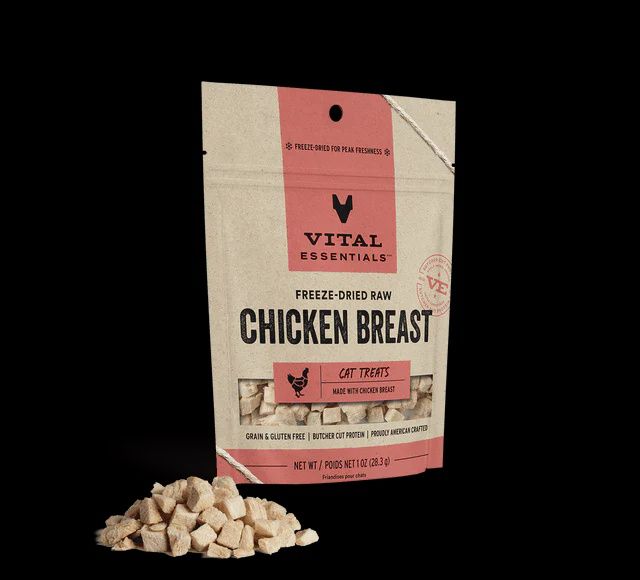 Vital Essentials - Chicken Breasts Freeze Dried Raw Cat Treats