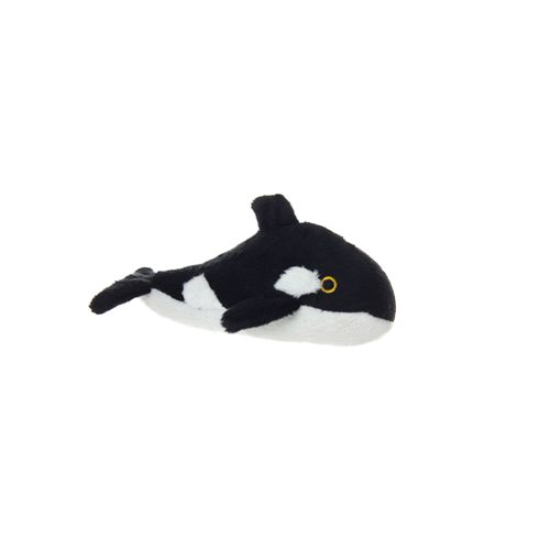 VIP Tuffy - Mighty Ocean JR Whale Soft Plush Dog Toy, Size: Junior