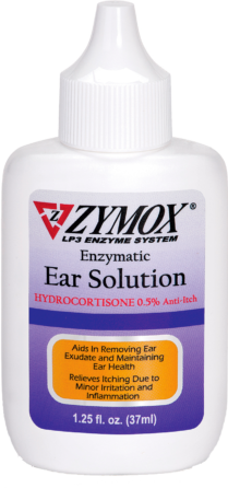 Zymox - Ear Solution 0.5% Hydrocortisone 1.25oz bottle