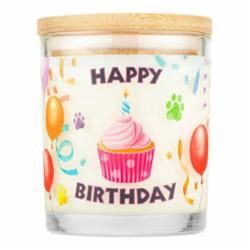 One Fur All - Happy Birthday Candle