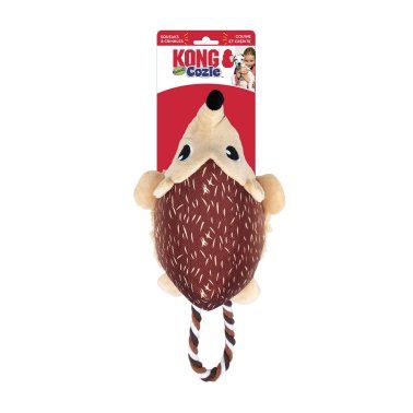 Kong - Cozie Tugs Hedgehog Dog Toy