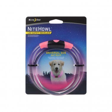 Nitize - Nitehowl LED Safety Necklace, Colour: Pink