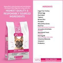 Square Pet - VFS (Veterinarian Formulated Solutions) Ideal Digestion Dog Food, Size: 4.4 #