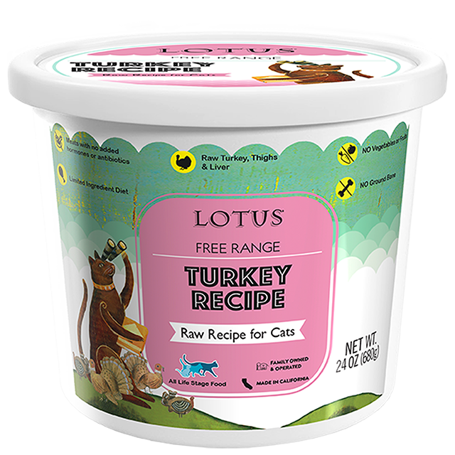 Lotus - Turkey RAW Cat Food