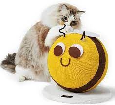 Vetreska - Bee Cat Scratching Ball