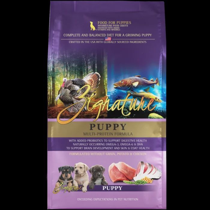 Zignature - Puppy Dry Dog Food, Size: 4#