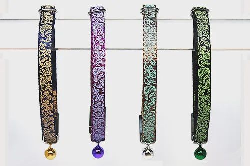 Goli Design - Flora Fauna Reflective Cat Collar