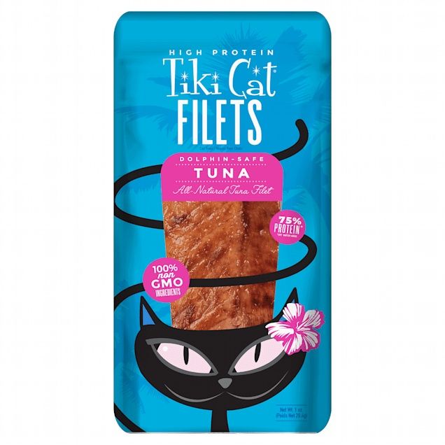 Tiki Cat - Tuna Filet Grain-Free Cat Treats, 1-oz bag