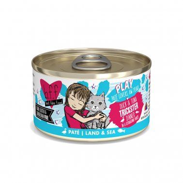 Weruva - BFF PLAY Duck &amp; Tuna Trickster Dinner Canned Cat Food Pate'