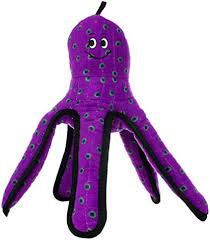 Tuffy - Ocean Creature Large Octopus Dog Toy
