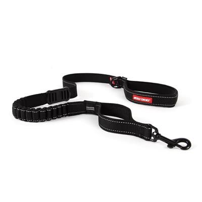 EzyDog - Zero Shock Leash 25 in., Colour: Black