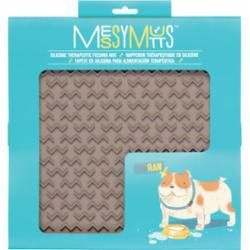 Messy Mutts -  Silicone Lick Mat / Grey