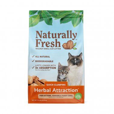 Naturally Fresh   - Naturally Fresh Ecoshell Herbal Attraction® Clumping Cat Litter