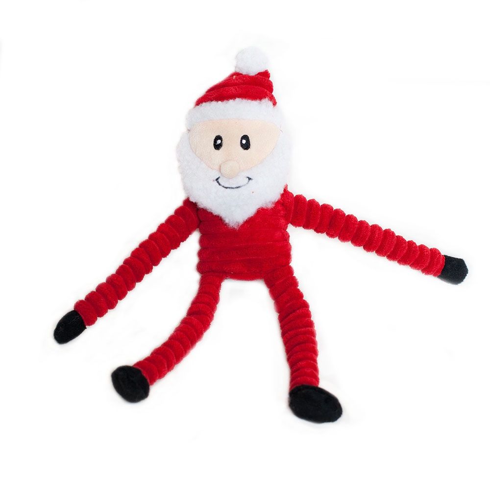 ZippyPaws - Santa Crinkles, Size: Large