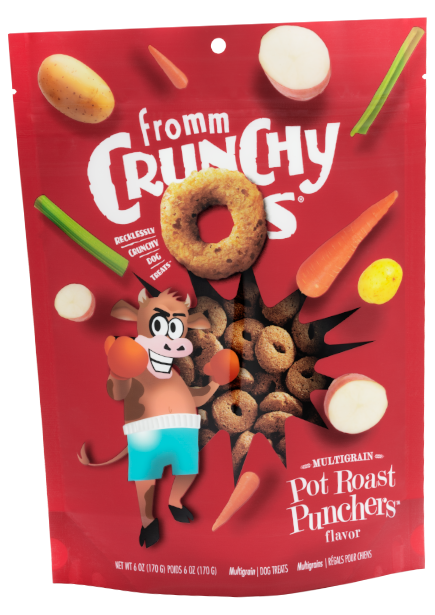 Fromm - Crunchy O's Pot Roast Punchers Dog Treat 6oz