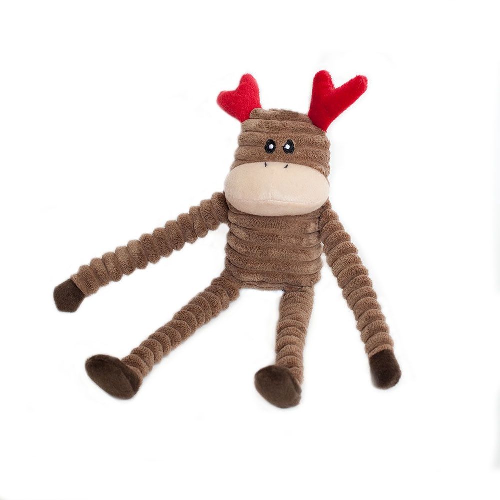 ZippyPaws -Reindeer Crinkles, Size: Large