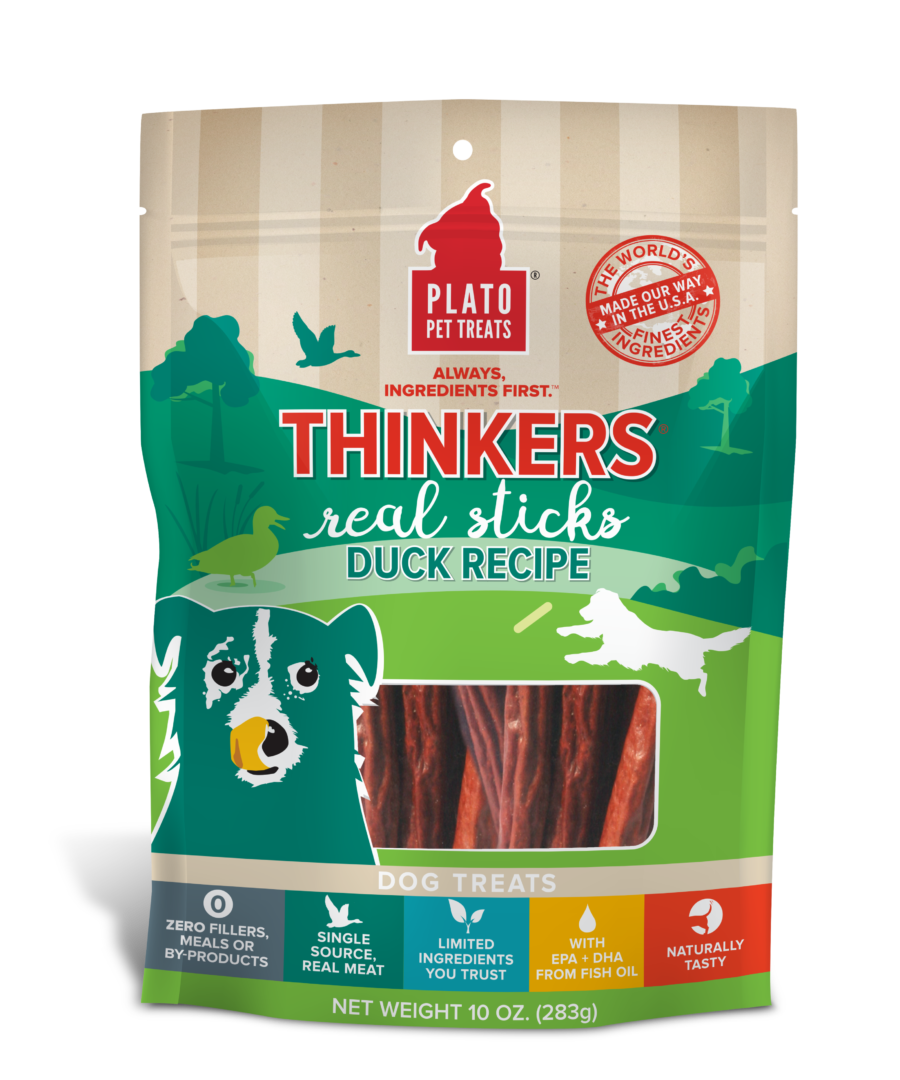 Plato - Thinkers Duck Sticks Dog Treats